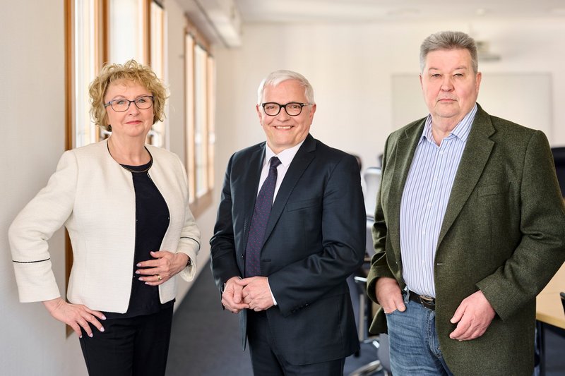 Der Vorstand der KV Berlin: Dr. Christiane Wessel, Dr. Burkhard Ruppert, Günter Scherer  (v.l.n.r.)