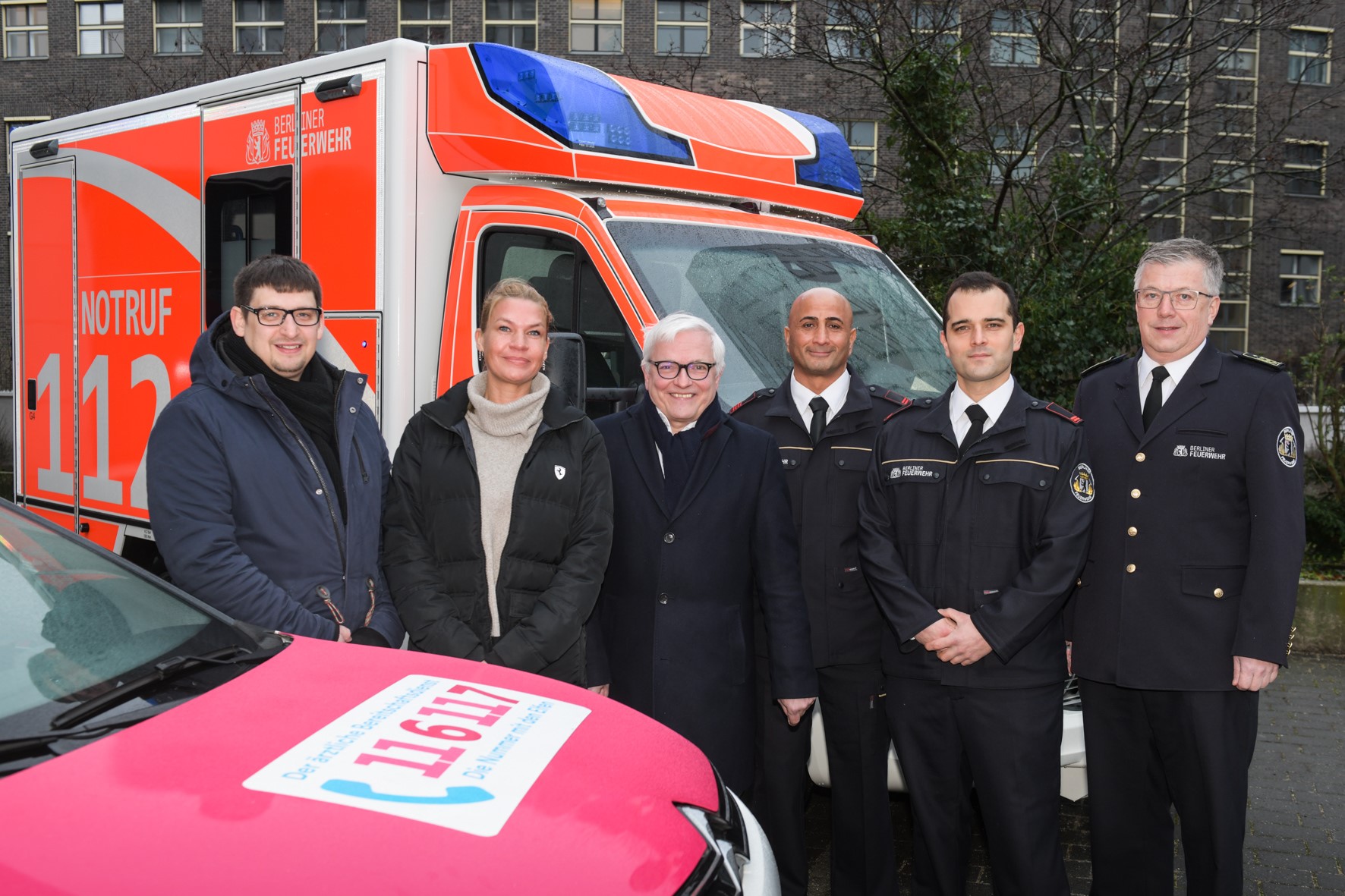 Pressekonferenz 27.01. KV Berlin und Berliner Feuerwehr Copyright: KV Berlin/Christof Rieken