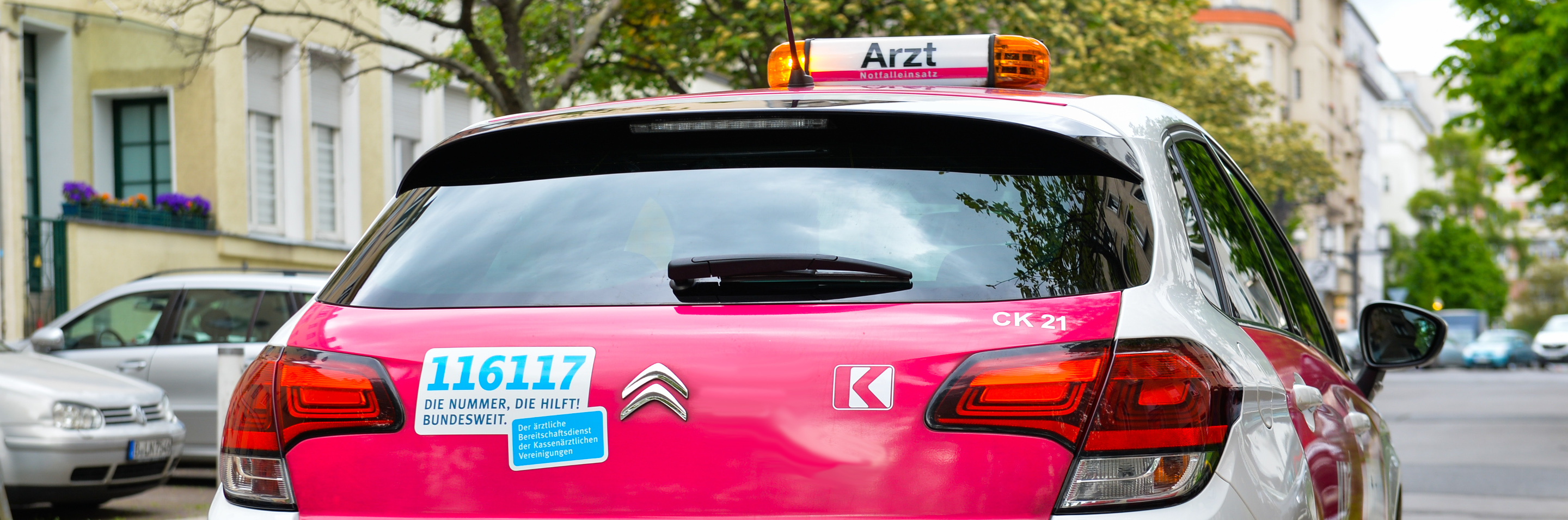 Für den Ärztlichen Bereitschaftsdienst der KV Berlin sind spezielle Fahrzeuge im Einsatz